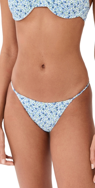  Solid & Striped Solid & Striped X Summer I Turned Pretty The Lolita Bikini Bottoms Baby Ditsy Floral Xl 