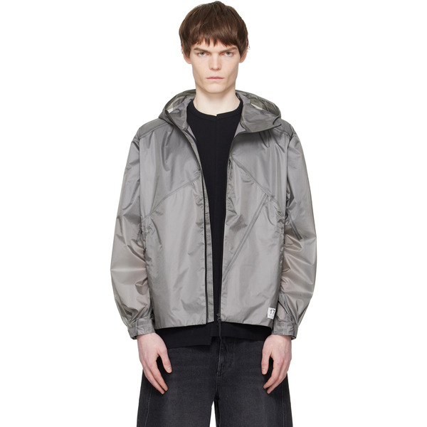  Re;code Gray Line Detailed Wind Jacket 