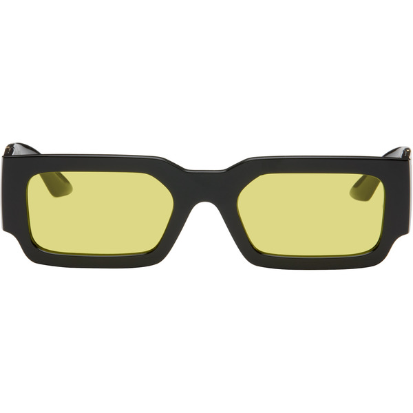  Versace Black Greca Maxi Sunglasses 