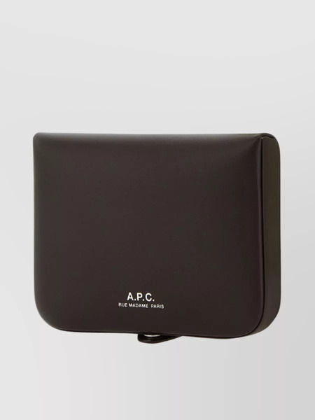  A.p.c. - Streamlined Rectangular Wallet Design 